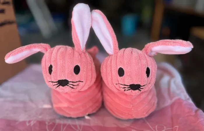 Chaussons lapin taille 24-25