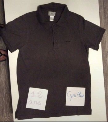 Polo Cyrillus marron