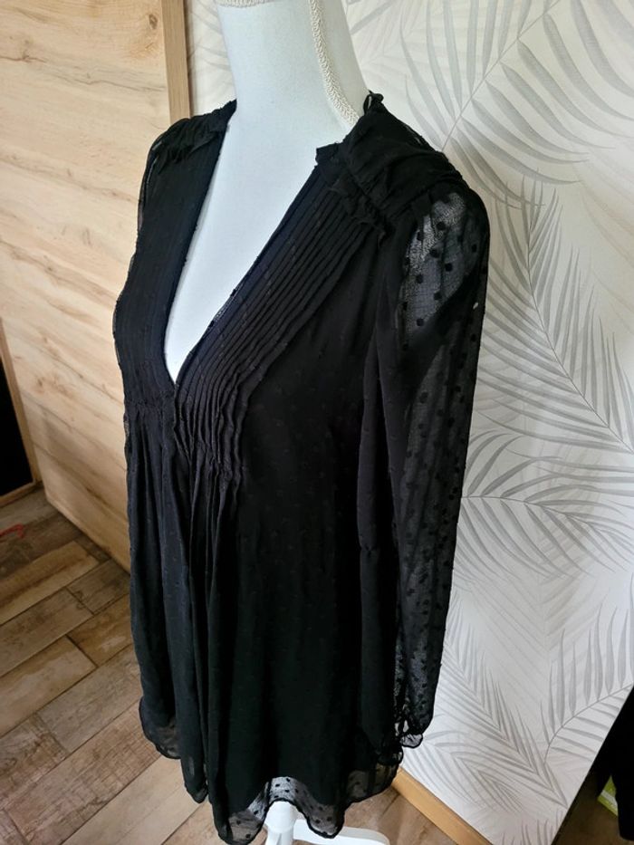 Très jolie robe taille XS noir zara - photo numéro 6
