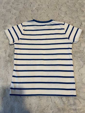 T-shirt rayé manches longues - 8 ans