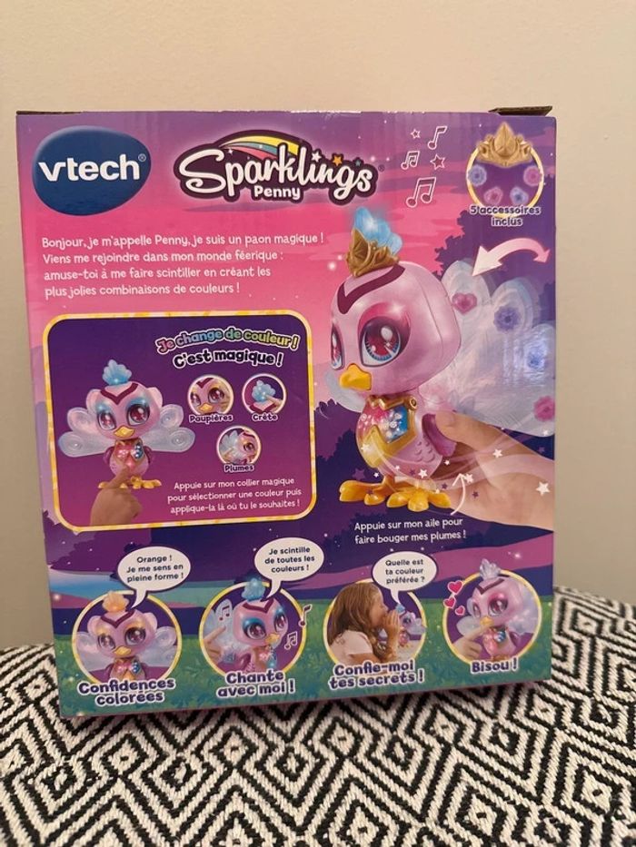 Vtech - Animal Magique Sparklings Penny le paon - photo numéro 2