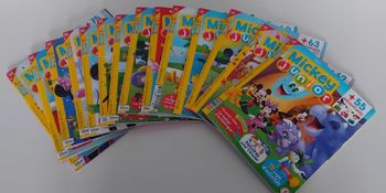 Lot 14 magazines Mickey Junior