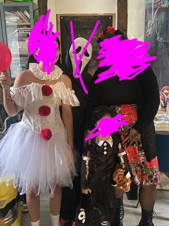 Déguisement costume clown fille 