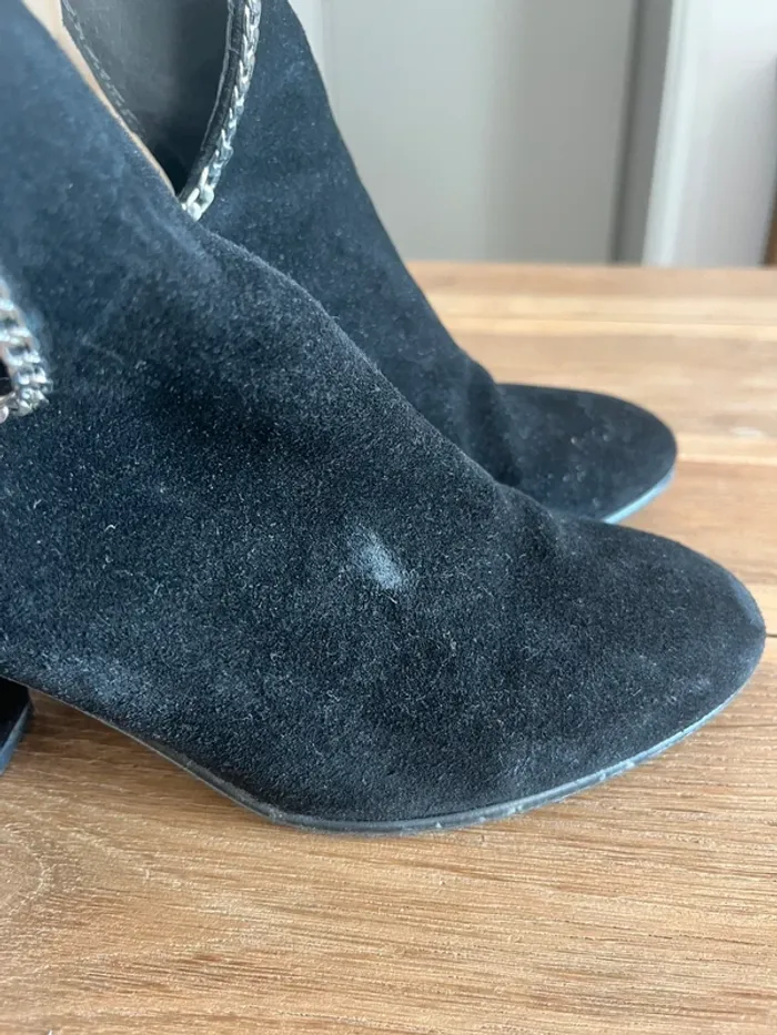 Bottines à talons noires Jonak - photo numéro 3