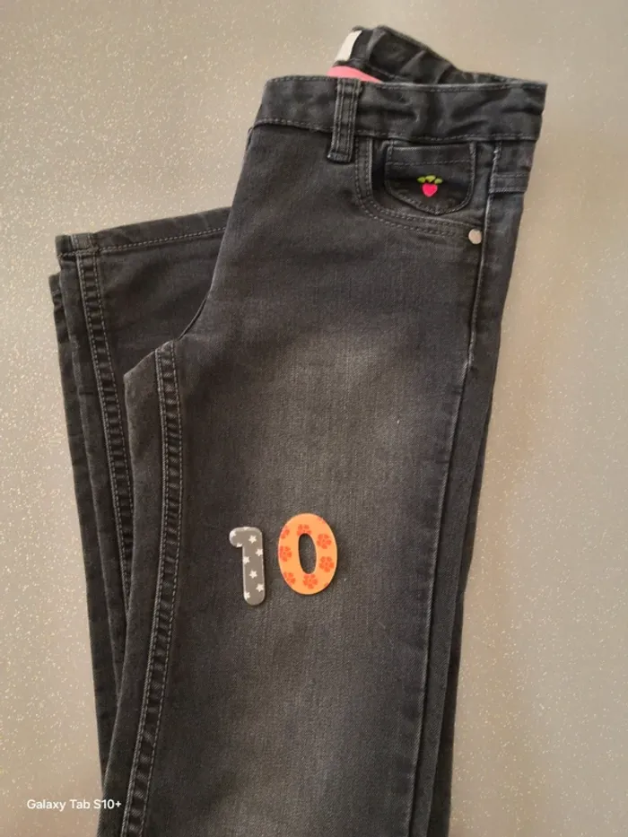 Jeans 👖gris DPAM - photo numéro 6