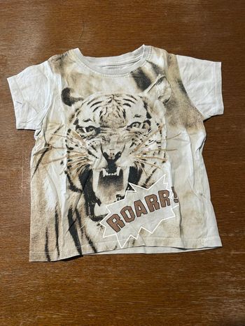 T-shirt manche courte tigre