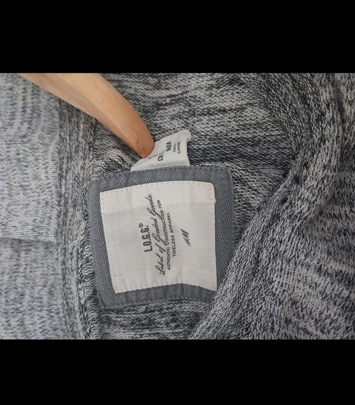 Pull gris chiné ample H&M - photo numéro 3