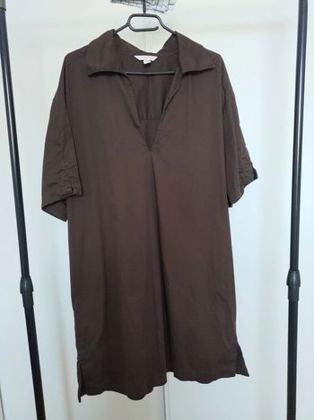 H&M robe droite marron L