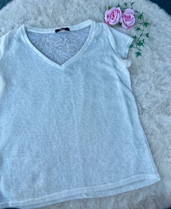 T shirt leger dentelle