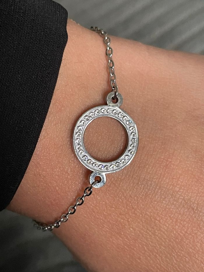 Bracelet cercle strass - photo numéro 3