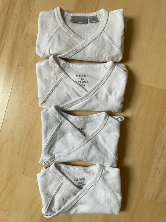 Lot 4 bodies blanc