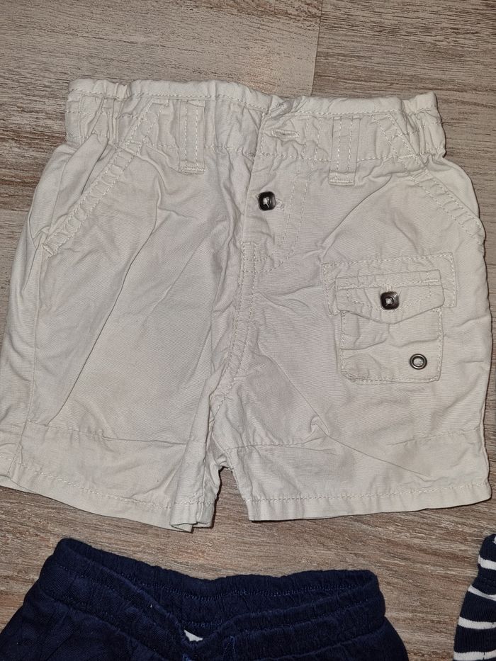 Lots shorts salopette 6mois - photo numéro 6