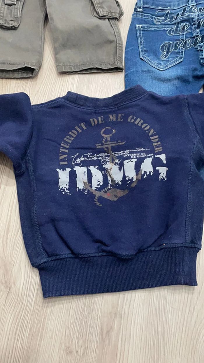 Lot de 4 vêtements Interdit de me Gronder 6 mois - photo numéro 9