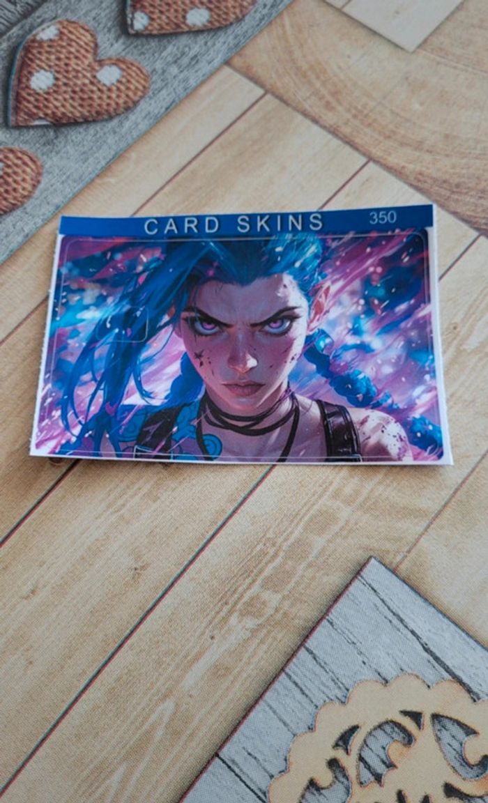 Sticker carte bleue