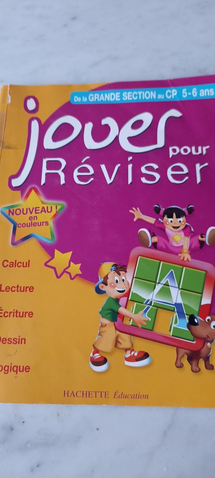 Jouet pour réviser de la grande section au CP
