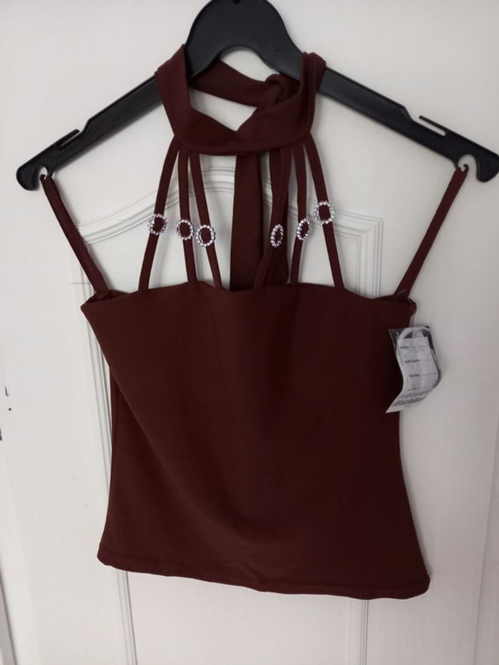 Haut pour les fêtes neuf avec étiquette - photo numéro 4