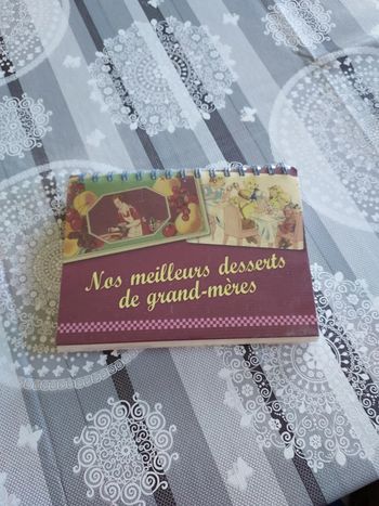 Livre de recettes neuf