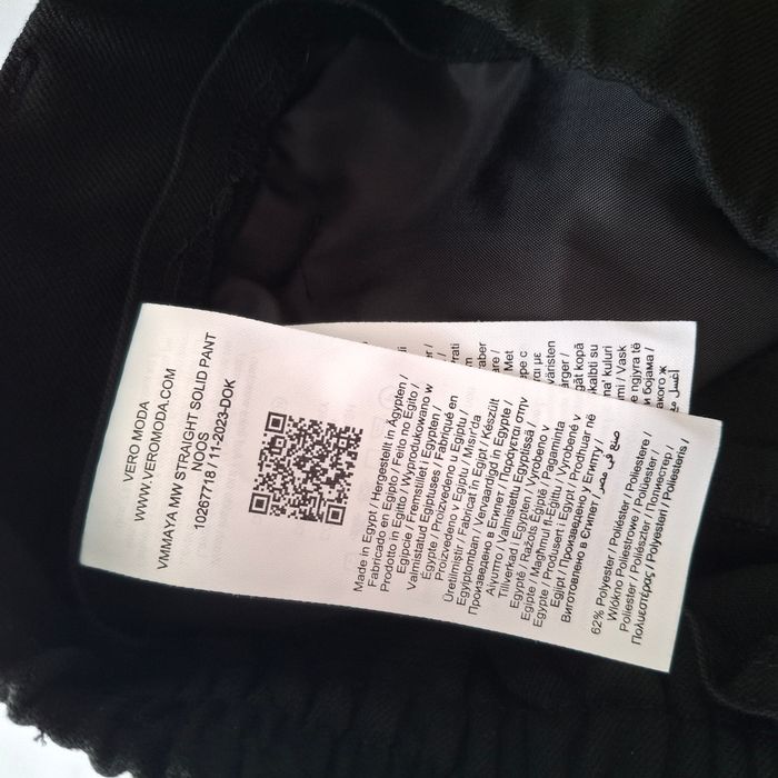 Pantalon noir classique pour femme - Taille M - Vero Moda - photo numéro 6
