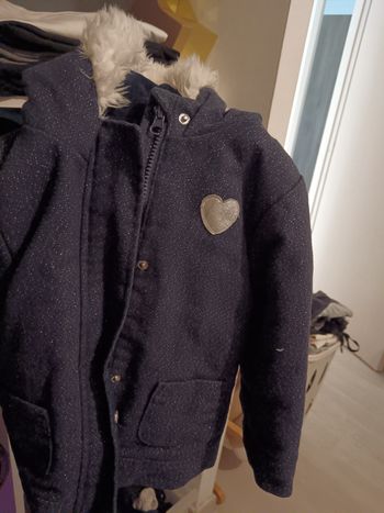 Manteau hiver fille 3 ans