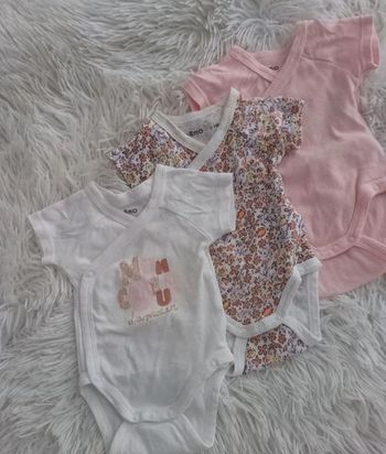 3 bodies 1mois Gémo 🌸🌼