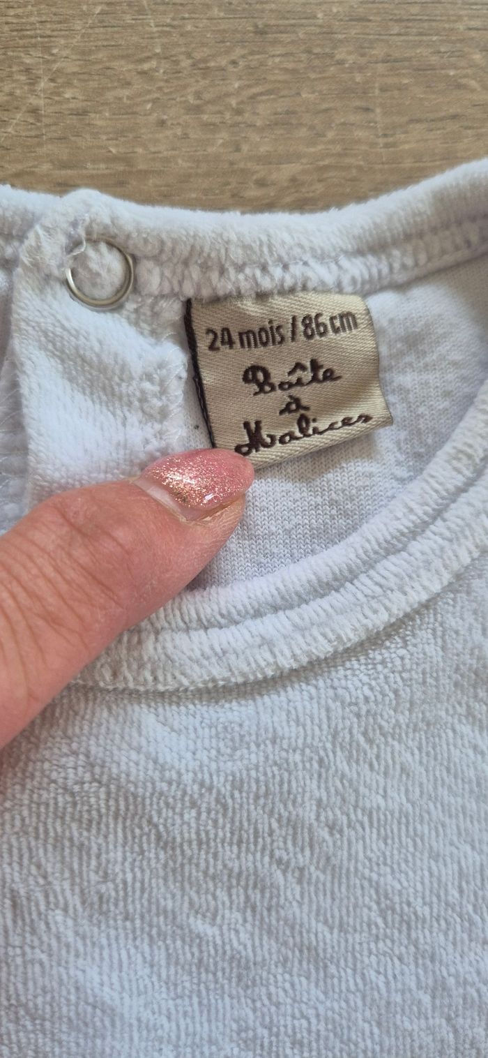 Pyjama velours 24 mois - photo numéro 4