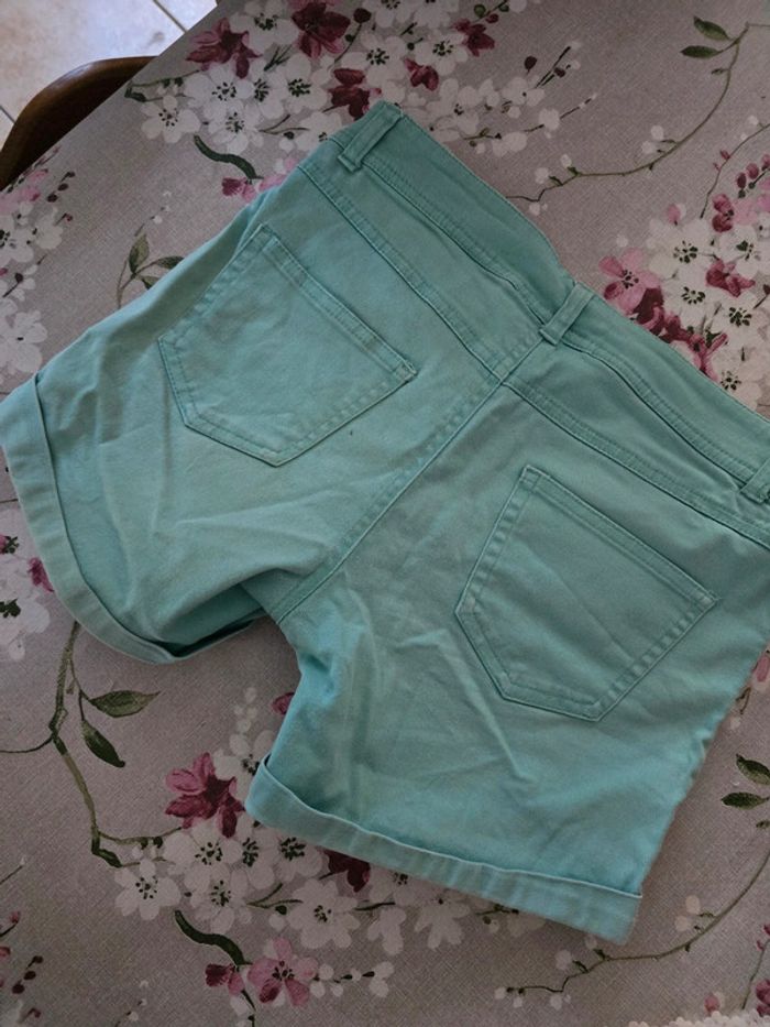 Short bleu turquoise 36 - photo numéro 3