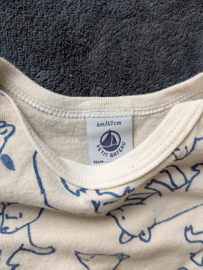 Ensemble body + pyjama Petit bateau - photo numéro 5