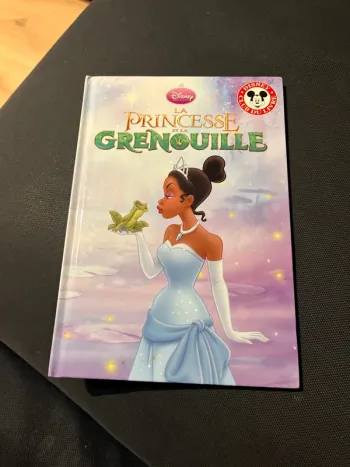 Livre pour enfants Disney la princesse et la grenouille