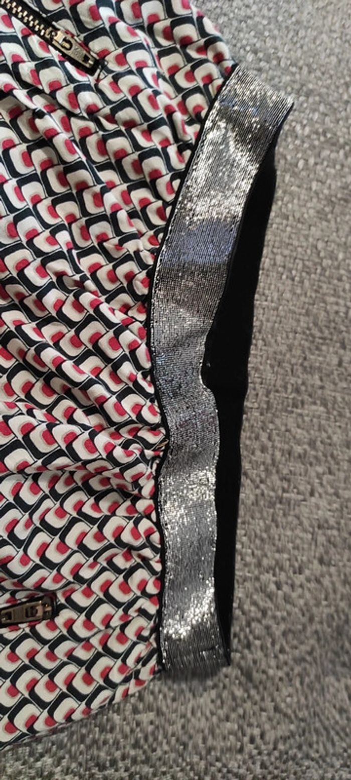 Jupe courte élastique scintillant - photo numéro 3