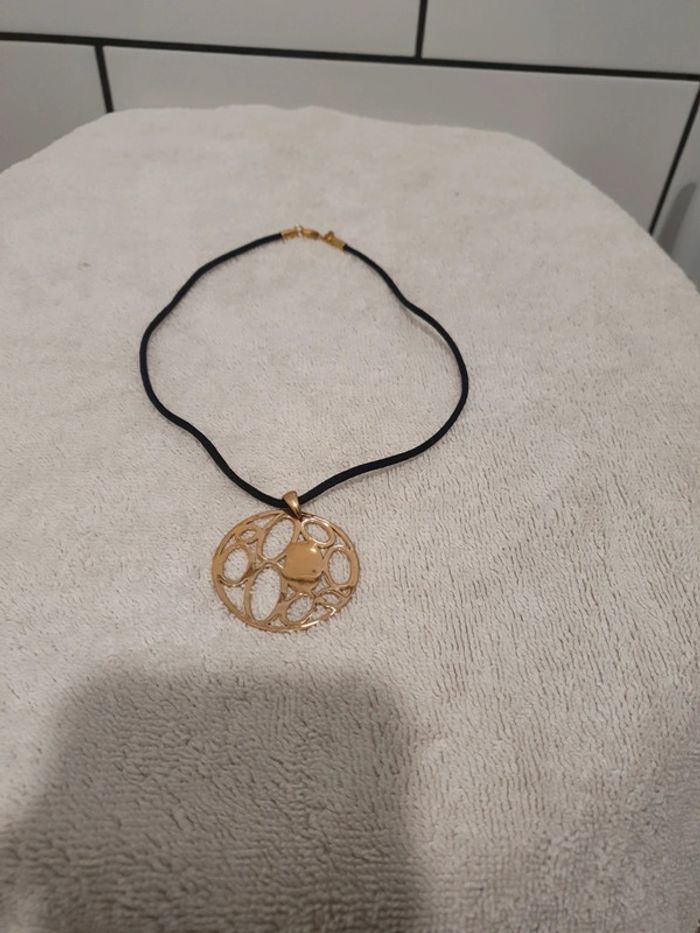 Collier plaque or - photo numéro 2