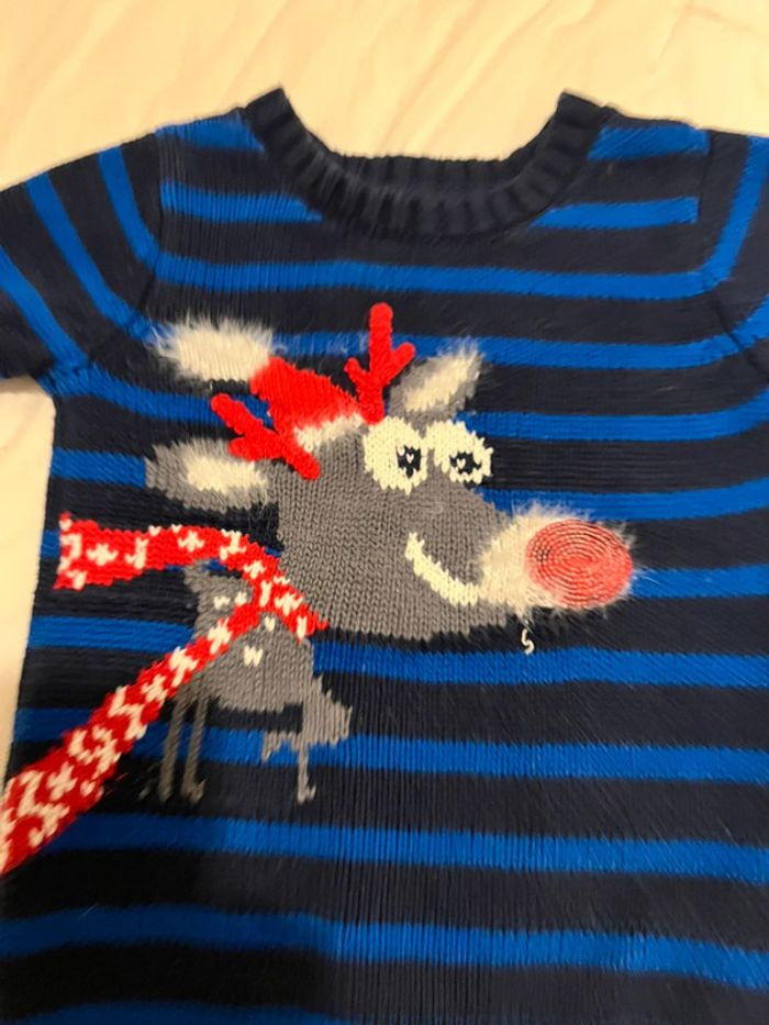 pull reine de noël dpam - photo numéro 5