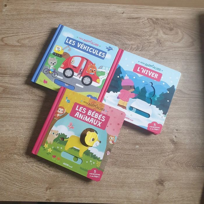 ⭐ Lot 3 livres Mon anim'agier #emyfleury_livres