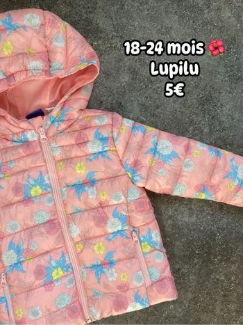 Manteau 🌺 18-24 mois 🌺 Lupilu