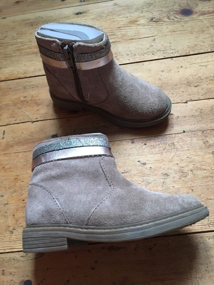 Bottines cuir 24