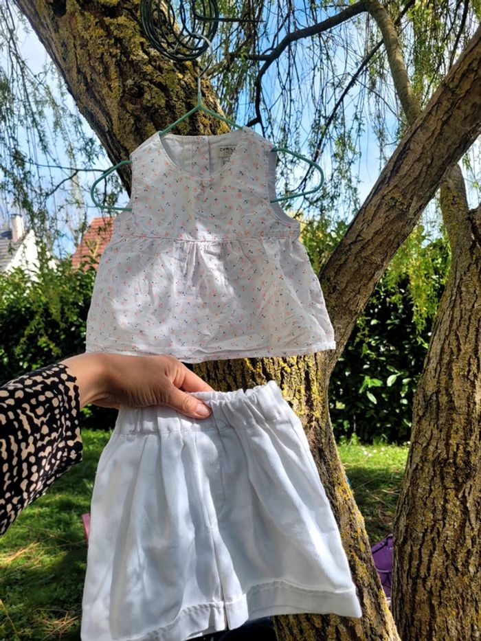 Lot 6 mois fille été