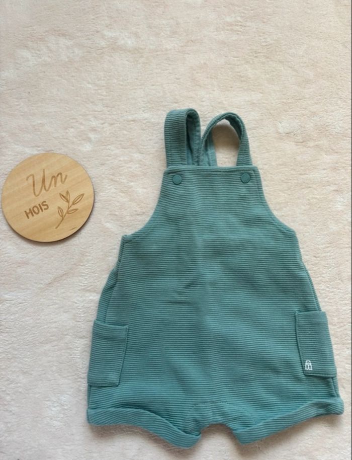 Ensemble salopette 1 mois