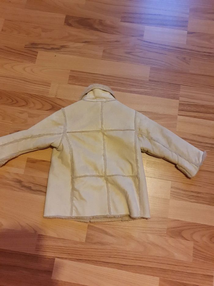 veste en daim clair babibou 18 mois - photo numéro 4