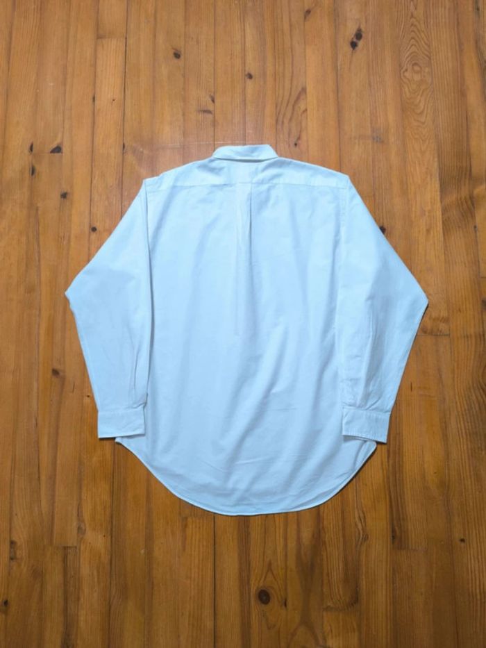 Chemise Manches longues - Ralph Lauren - Yarmouth - Logo brodé premium - Blanc - Taille M - photo numéro 5