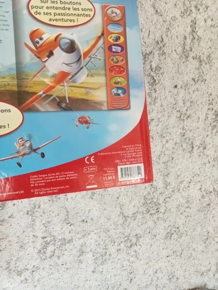 Livre sonore  Disney Planes - photo numéro 3