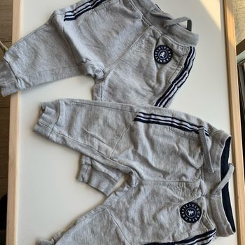 Lot 2 pantalons jumeaux Lulu 12-18 mois
