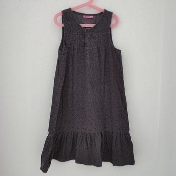 Robe velours étoile 12 ans