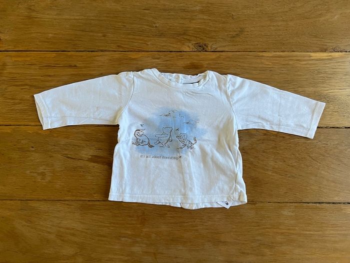 T-shirt ML Disney 6 mois - photo numéro 2