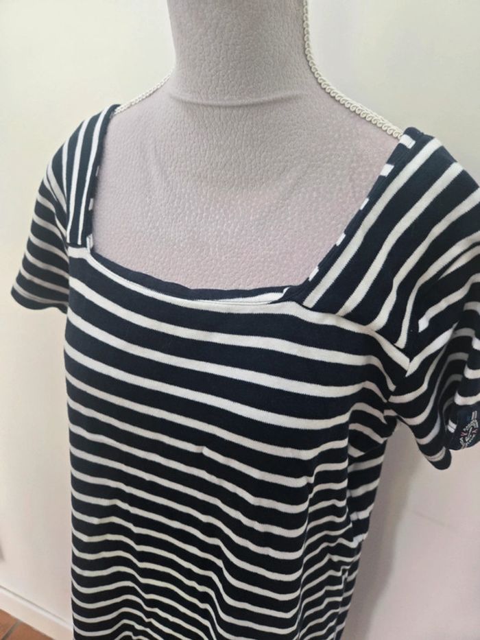 Robe marinière Voile Bleue taille XL - photo numéro 4