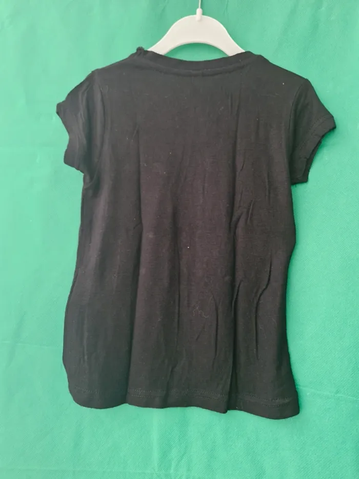 T-shirt manches courtes à motif tête de mort 4 ans Tissaia - photo numéro 3