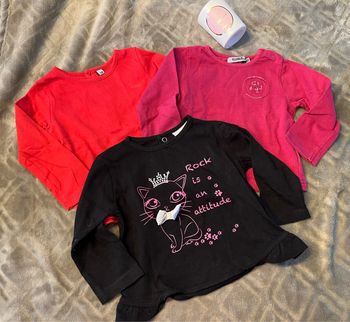 Lot de T-shirt manche longue