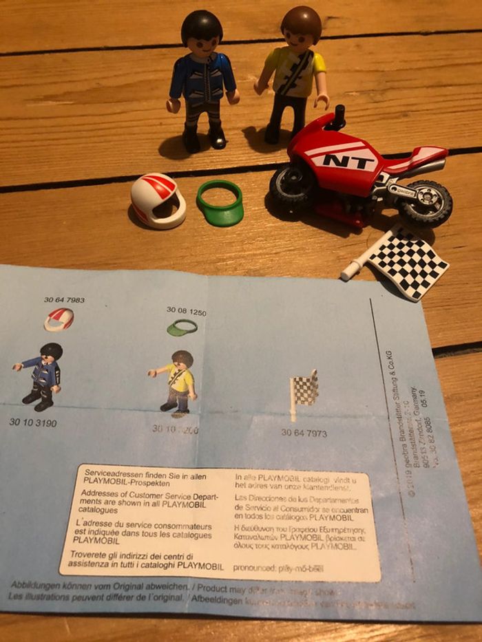 Playmobil enfant moto - photo numéro 2