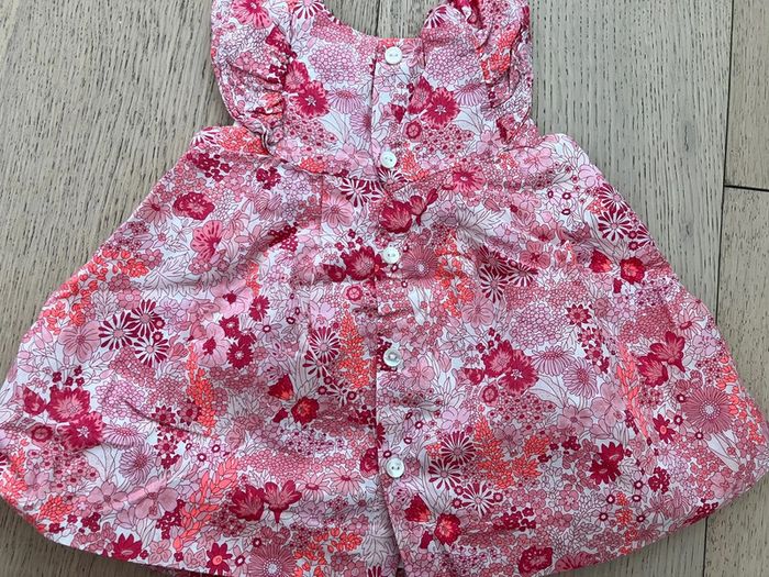 Magnifique robe Liberty Jacadi + body MC 1 mois - photo numéro 4