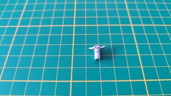 Moyeu axe de roue pièce détachée miniature Bburago Burago Jaguar type E 1961 1/18 1/18e 1/18ème #D33