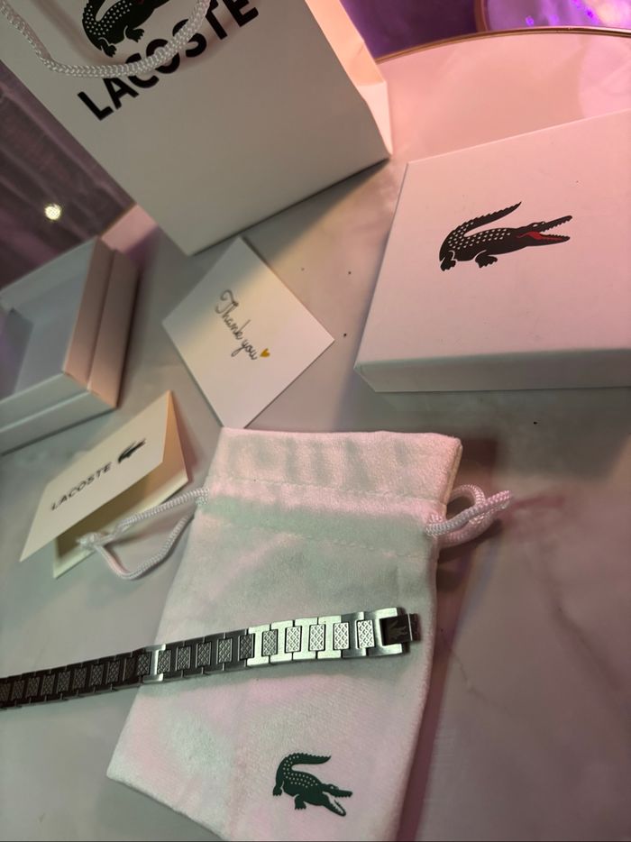 Bracelet Lacoste homme – acier inoxydable - photo numéro 5