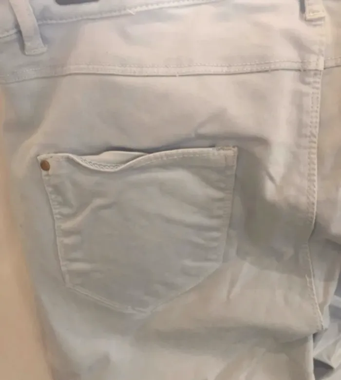 Jean slim Zara bleu ciel - photo numéro 3